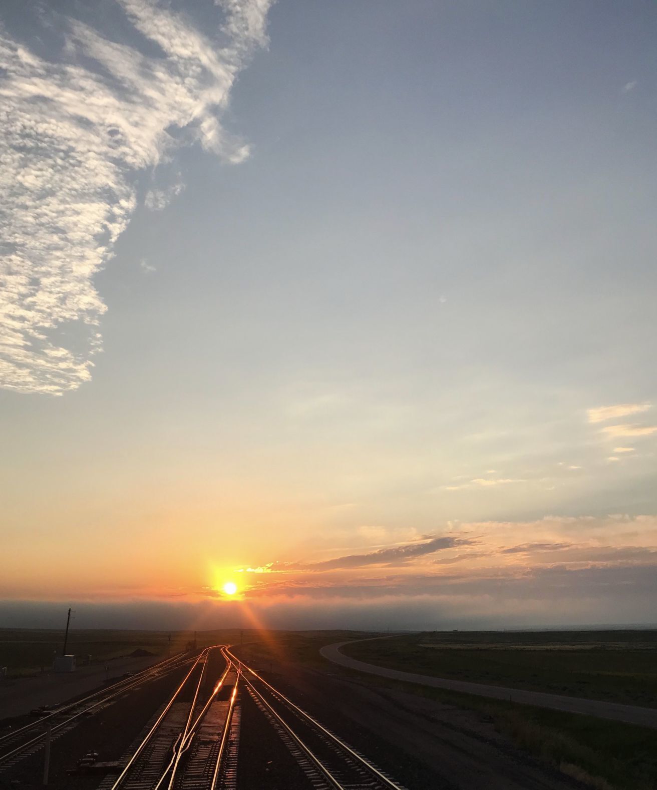 View from the rails
